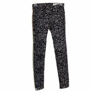 Rag & Bone Skinny Stretch Jean Animal Print Sz 24